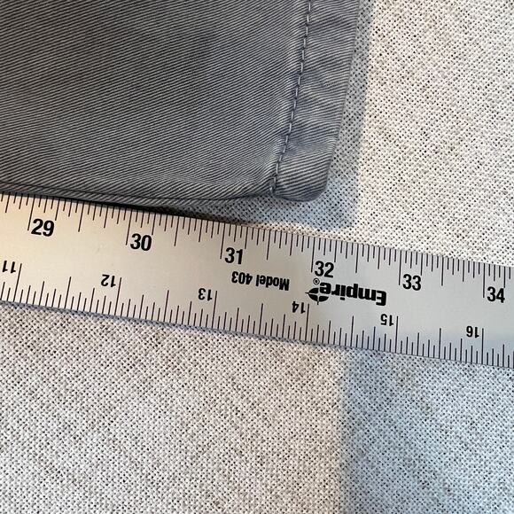 Zara Women’s Trf Cargo Pants Size 10 Light Blue Wide Leg Multi Pocketed - Picture 7 of 9